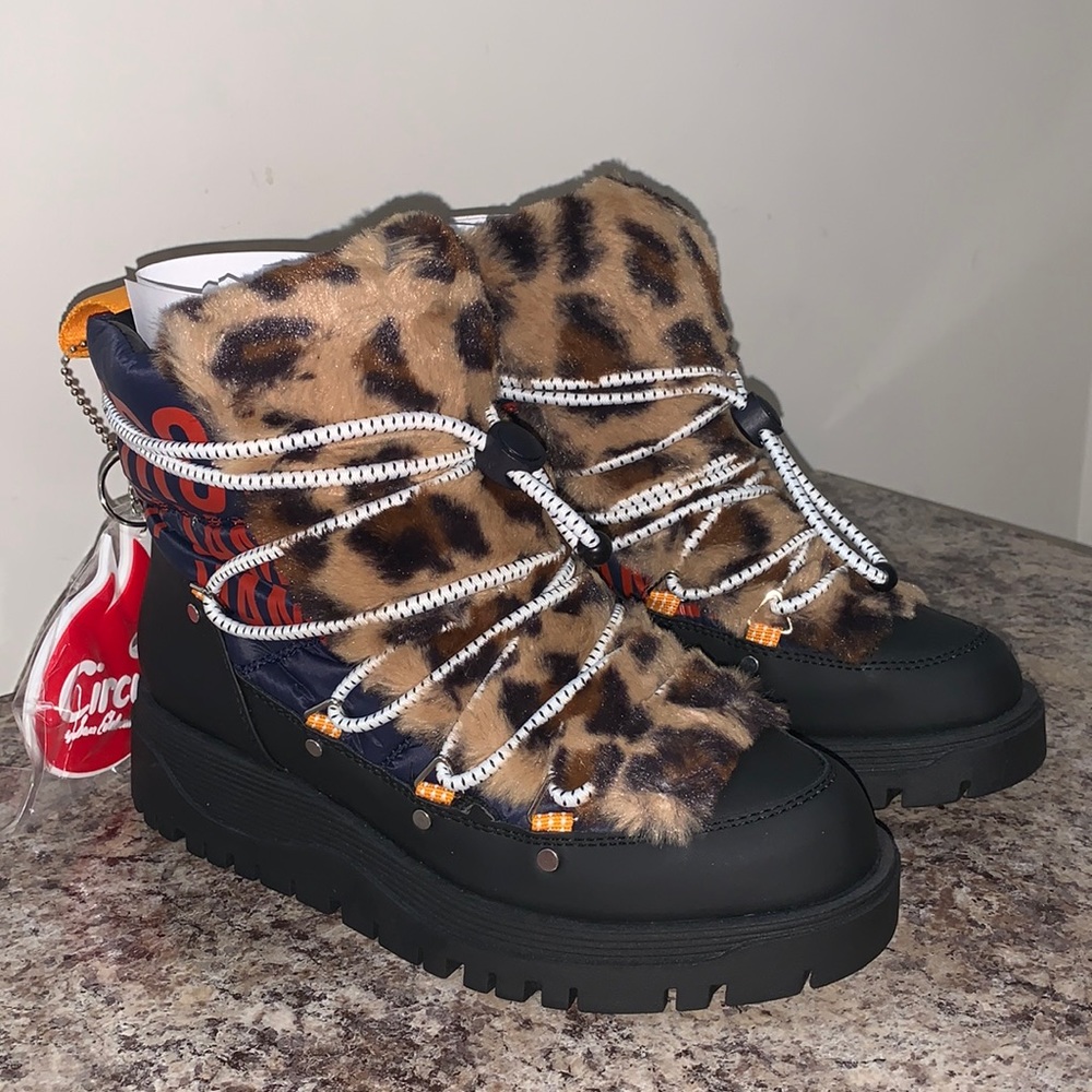 Sam Edelman Black Fur Boots